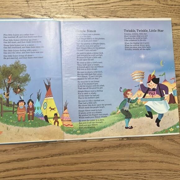 WALT DISNEY’ S TREASURY OF MOTHER GOOSE‎ NURSERY RHYMES. RECORD - Picture 3 of 8